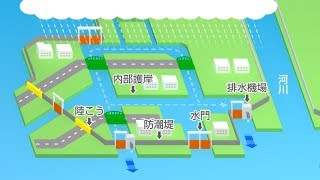 高潮・津波から東京を守るために　～東京港の海岸保全施設～ short ver.