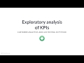 Python Tutorial : Exploratory analysis of KPIs