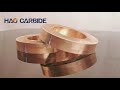 Copper tungsten alloy products