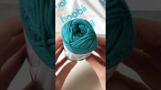 Yarn Delivery! Unbox Hobbii Rainbow Cotton with Me! #yarn #crochet #shortscrochet