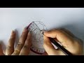 how to draw a football step by step very easy art video