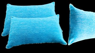 Very Easy and Beautiful Pillow Cover Cutting and Stitching