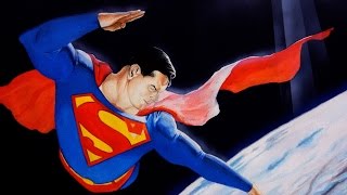 Superman Alex Ross, step by step by David Baldo