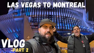 LAS VEGAS TO MONTREAL | FEB 2023 VLOG PART 2 | CASINO SLOTS | DUNN'S SMOKED MEAT | ST-HUBERT