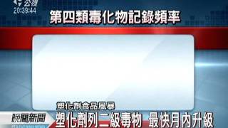 20110601 公視晚間新聞 塑化劑毒物等級 提升為第二類