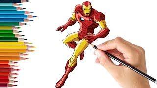 How to Draw Iron Man  Easy Drawing
