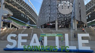 Exploring My First Seattle Sounders Game at Lumen Field, Plus Mariners' Stadium (March 12, 2022)