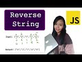 Reverse String JavaScript Leetcode 344 | Easy Leetcode Question | Two Pointer Solution