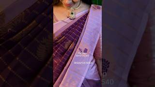 Just Rs.750 Semi silk sarees with parallel stripes #shorts #semisilk