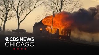 3 men injured in house explosion in Northwest Indiana
