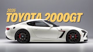 トヨタ2000GT復活計画 – レトロデザイン×最新技術の理想形