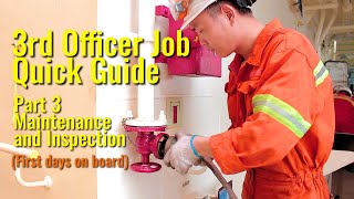 3RD OFFICER JOB QUICK GUIDE | PART 3 MAINTENANCE AND INSPECTION OF SAFETY EQUIPMENT