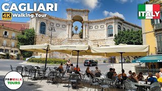 Cagliari, Sardinia Walking Tour - 4K - with Captions [Prowalk Tours]