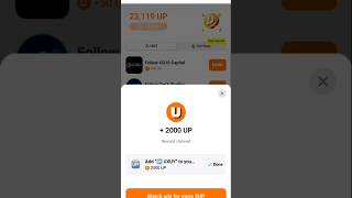 UXUY 2000 UP  Reward claimed Add UP UXUY Name UXUY Airdrop#