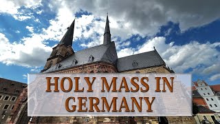 Holy Mass in Germany | ജർമ്മനിയിലെ മലയാളികളുടെ കുർബാന | Malayalam Germany Travel vlog |