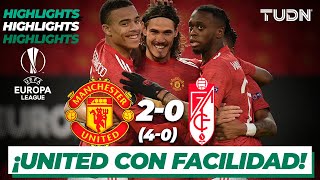 Highlights | Man United 2-0 Granada | Europa League 2021 - Cuartos Vuelta | TUDN