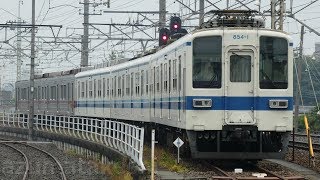 【東武20000系列 21810F クハ2両 ワンマン転用 館林津覇入場！】東武20000系 21810F クハ2両 850系 854Fに先導され、深夜に館林津覇入場！