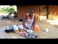 African Village Life//Cooking Most Appetizing Delicious Village Preserved Fish for Dinner