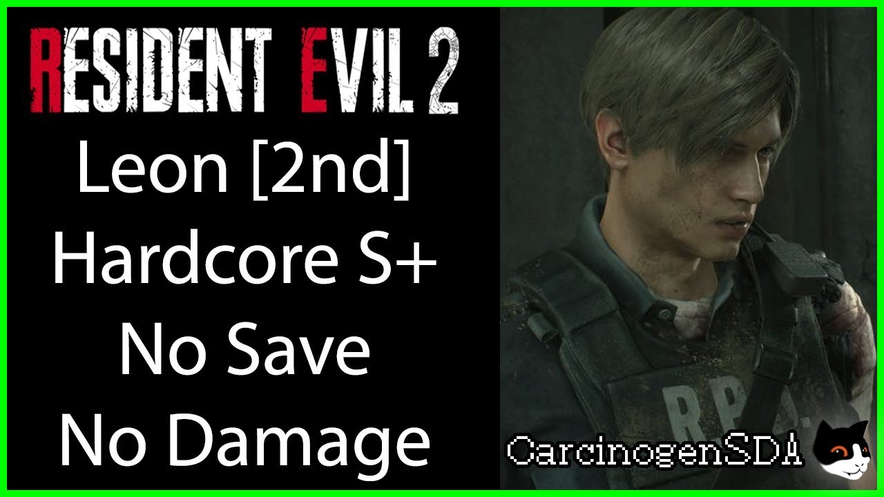 Resident Evil 2 REmake (PC) No Damage No Save - Leon 2nd (Leon B ...