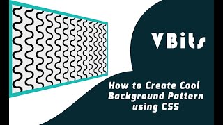 How to make custom CSS Background Patterns || CSS Background Tutorials || VBits