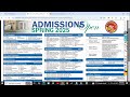 aiou admission open 2025 for all students