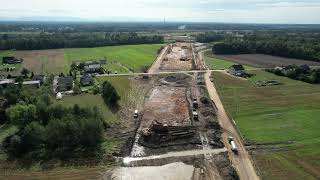 S1 BUDOWA BIERUŃ- BOJSZOWY WĘZEŁ NA OŚWIĘCIM 26.09.2024