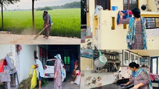 ਨਾ ਕੰਮ ਮੁਕਦੇ ਨੇ ਨਾ ਕੰਮਾਂ ਦੀ ਗਿਣਤੀ | Morning 🌄 routine Pind Punjab de new Vlog ♥️