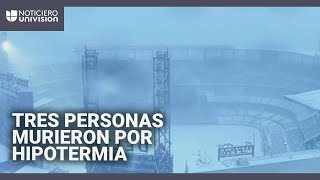 Muertes por hipotermia, cortes eléctricos y accidentes: estragos de la tormenta invernal en EEUU