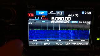 VLF signals received in May2018 in Bucharest, Romania