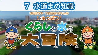 しゅっぱつ！くらしと水の大冒険　7 水道まめ知識（４K対応版）