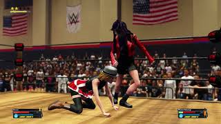 Serena VS Misato Katsuragi 2 | WWE 2K24 | ANIME | Pokemon Journeys VS Evangelion | AFW CHAMPIONSHIP