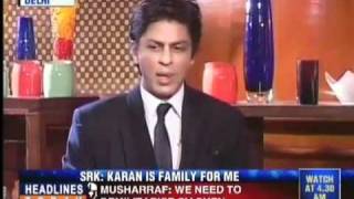 "Karan and I sleep together": Shahrukh Khan interview 2010