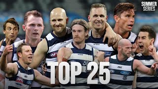 The Top 25 Geelong Cats Of The Last 25 Years