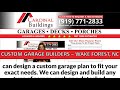 custom garage builders wake forest nc north carolina