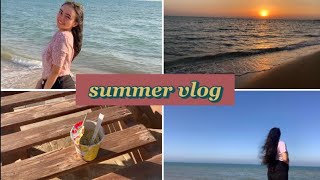 First days of the summer vlog.ڤلوج اول ايام الصيف