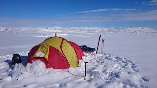 Hardangervidda på langs - Påsken 2018