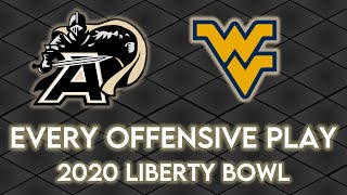 Army v. WVU 2020 Liberty Bowl: Every Offensive Play