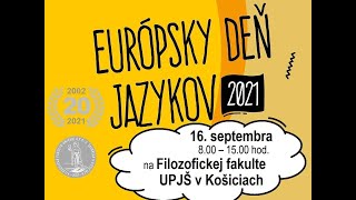 Európsky deň jazykov 2021