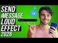 How to Apply the LOUD Effect on Your iPhone Messages 2026