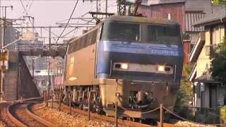 【尾道～東尾道】EF200-8[吹]牽引　臨時専用貨物列車8866レ　【HD】2014.11.22