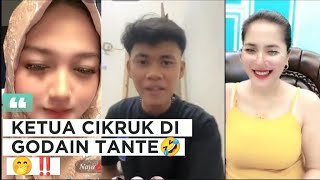 KETUA CIKRUK DI GODAIN TANTE‼️SAMPAI AMPUN-AMPUN‼️🤣🤣