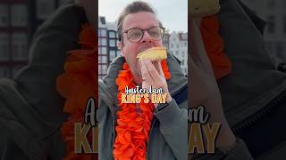 🧡 You have to Eat a Dutch Traditional Orange Tompouce on King's Day in the Netherlands