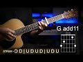 husn anuv jain easy guitar chords u0026 strumming lesson