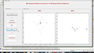 Bio-Inspired Node Localization in Wireless Sensor Network using PSO and BFA .