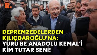 Depremzede çocuk, Kemal Kılıçdaroğlu'na seslendi: Kemal Dede, sürpriz