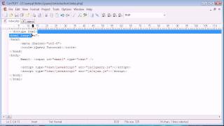 jQuery Tutorial - 106 - Email validation