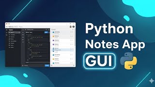 Build a Notes App in Python | Tkinter + SQLite GUI Project Tutorial #python #ai