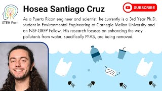 Meet Hosea Santiago Cruz from Carnegie Mellon University on the STEM From Podcast (S2 Ep3)