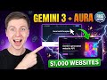 Build $1,000 Websites in Minutes with Gemini 3 & AI Studio (No Code!)