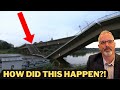 Carola Bridge Collapse in Dresden, Germany